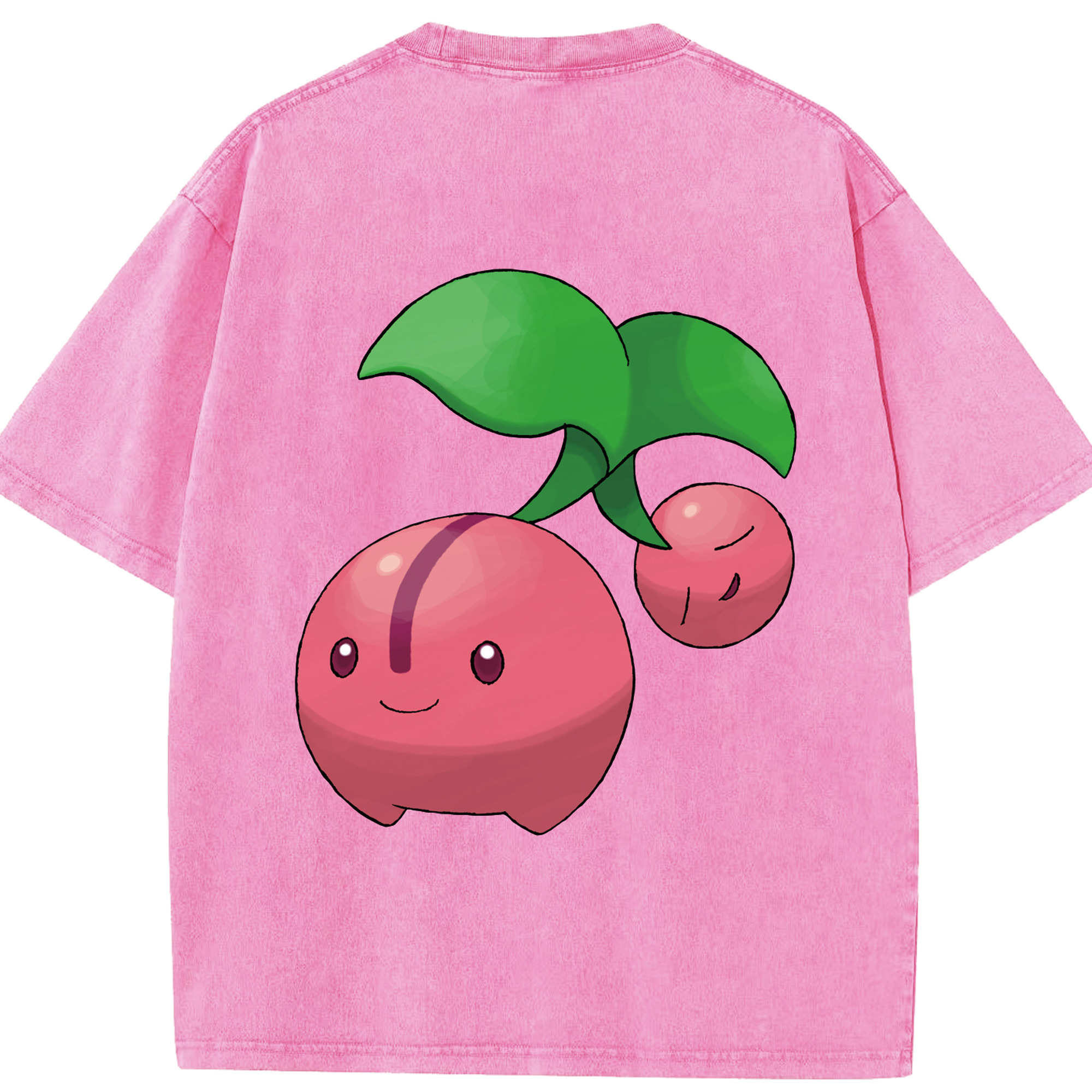 （画像用） ポケットモンスター Pokémon 綿100% ヴィンテージ風 半袖Tシャツ（背面プリント）